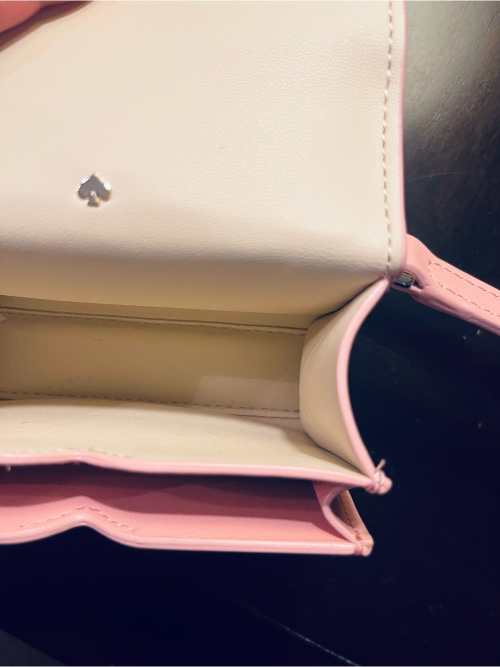 kate spade light pink mini crossbody with jeweled buckle - Picture 7 of 9